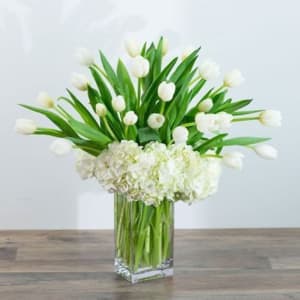 White Elegance Flower Bouquet