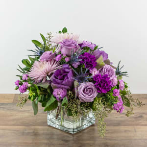 Blossoming Amethyst Flower Bouquet