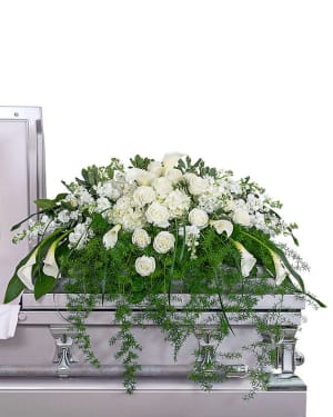 Eternal Peace Casket Spray Flower Bouquet