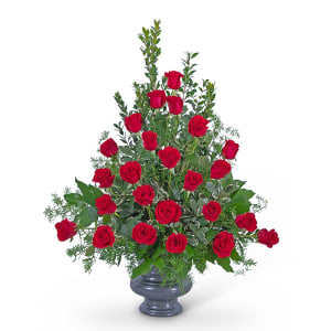 Everlasting Memory Urn Flower Bouquet