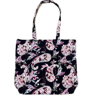 Tote - Botanical Paisley Flower Bouquet