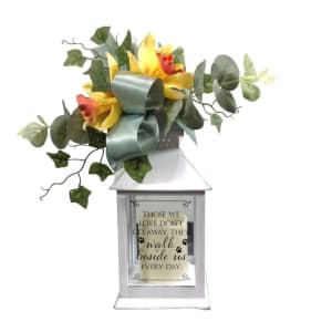 Walk Beside Us Pet Sympathy Gift Flower Bouquet