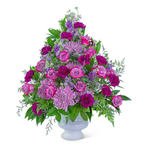 Gracefully Majestic Urn Flower Bouquet