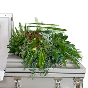 Beloved Botanics Casket Spray Flower Bouquet