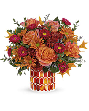 Teleflora's Autumn Aglow Flower Bouquet