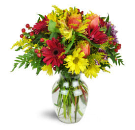 Cheerful Wishes Flower Bouquet