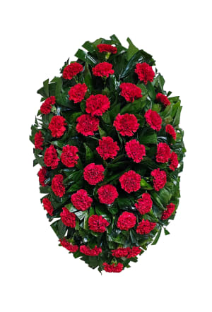 C-8 Corona de claveles Flower Bouquet