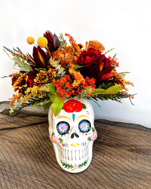 Custom Calavera By Elite Flower Bouquet