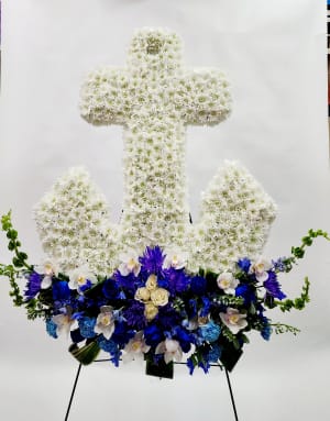 FUNERAL SPECIAL DESIGN 48 Flower Bouquet