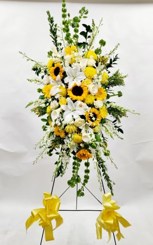 FUNERAL SPRAY 30 Flower Bouquet