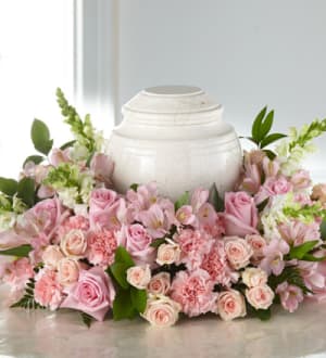 Cremation: Blooms of Hope Cremation Adornment Flower Bouquet