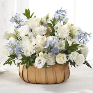 Sincerely Heartfelt Basket Flower Bouquet