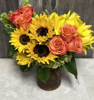 Harvest Hues Flower Bouquet