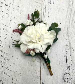 Carnation Boutonniere Flower Bouquet