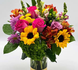 Bright Blooms by A Perfect Bloom Flower Bouquet