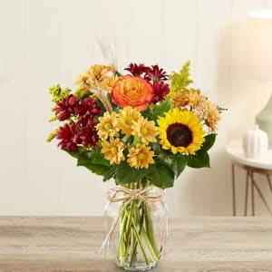 Fields of Europe for Fall Flower Bouquet