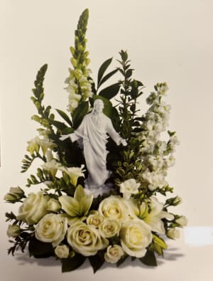 Jesus Remembrance Flower Bouquet