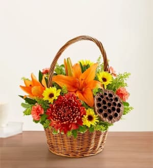 Peace, Prayers & Blessings Fall Flower Bouquet