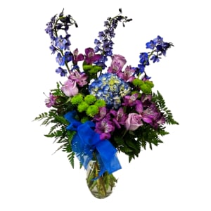 Sapphire Skies V-1424 Flower Bouquet