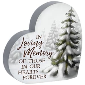 Heart Sitter - In Loving Memory Flower Bouquet