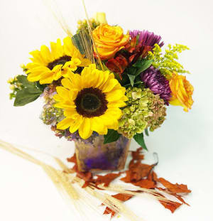 Autum Shades Flower Bouquet