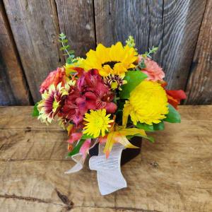 In Love with Fall Colors Flower Bouquet