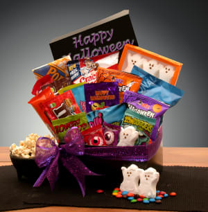 Halloween Candy Crush Care Package Flower Bouquet