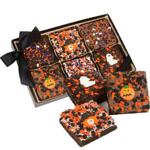 Halloween Brownies Assortment Flower Bouquet