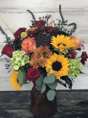 Autumn Blooms Flower Bouquet