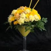 Lemon Drop Martini Flower Bouquet