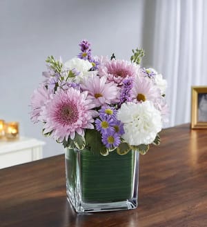 Healing Tears™ Lavender & White Flower Bouquet