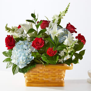 Greater Glory Basket Flower Bouquet