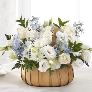 Sincerely Heartfelt Basket Flower Bouquet