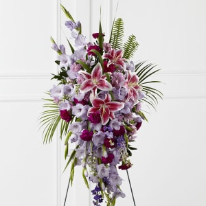 Tender Touch Standing Spray Flower Bouquet