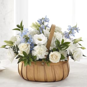 Sincerely Heartfelt Basket Flower Bouquet