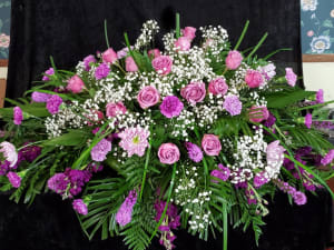 Royalty Casket Spray Flower Bouquet