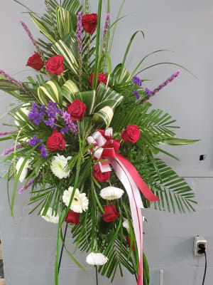 Chattanooga Florist Tribute Spray Flower Bouquet