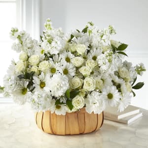 Graceful Garden Basket Flower Bouquet