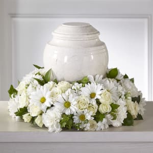 Ivory Gardens Cremation Adornment Flower Bouquet