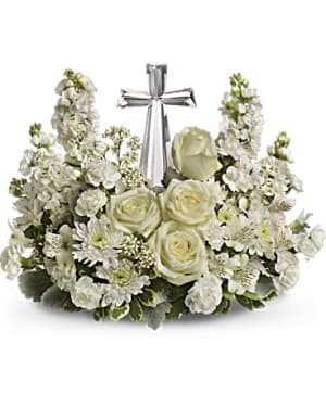 Teleflora Divine Peace Flower Bouquet