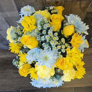 A Beautiful Boy Flower Bouquet