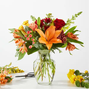 Fall Delight – A Florist Original Flower Bouquet