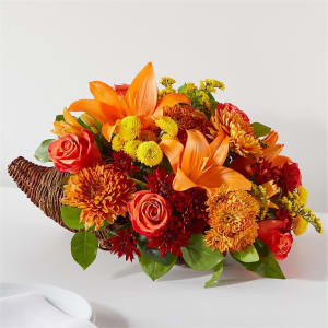 Bouquet of Blessings Cornucopia Flower Bouquet