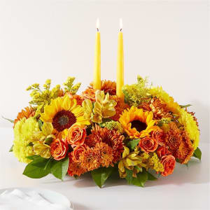 Autumn Harmony Centerpiece Flower Bouquet