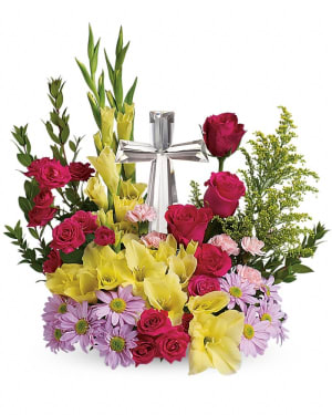 Teleflora's Crystal Cross Bouquet Flower Bouquet