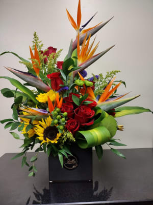 exotic birds of paradise Flower Bouquet