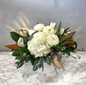 White Fall Flower Bouquet