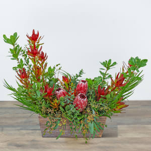 Wild Protea Crescent Flower Bouquet