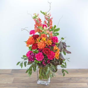 Mango Showstopper Flower Bouquet