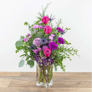 Midnight Magenta Flower Bouquet